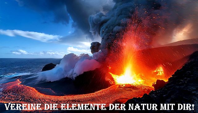 Vereine die Elemente der Natur mit Dir!